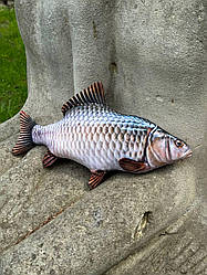 М'яка іграшка-антистрес Риба Карась 3D обіймашка 40см