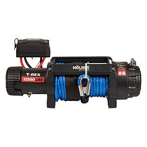 Лебідка MOLDER T-REX 12500lbs (6.0hp/4.4kw; 262) синтетичний трос (MA22126)
