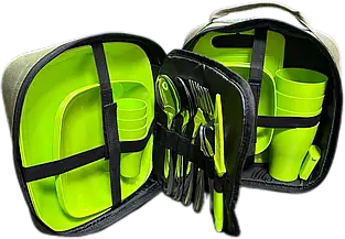 Набір посуду для пікніка Novator на 4 особи в кейсі