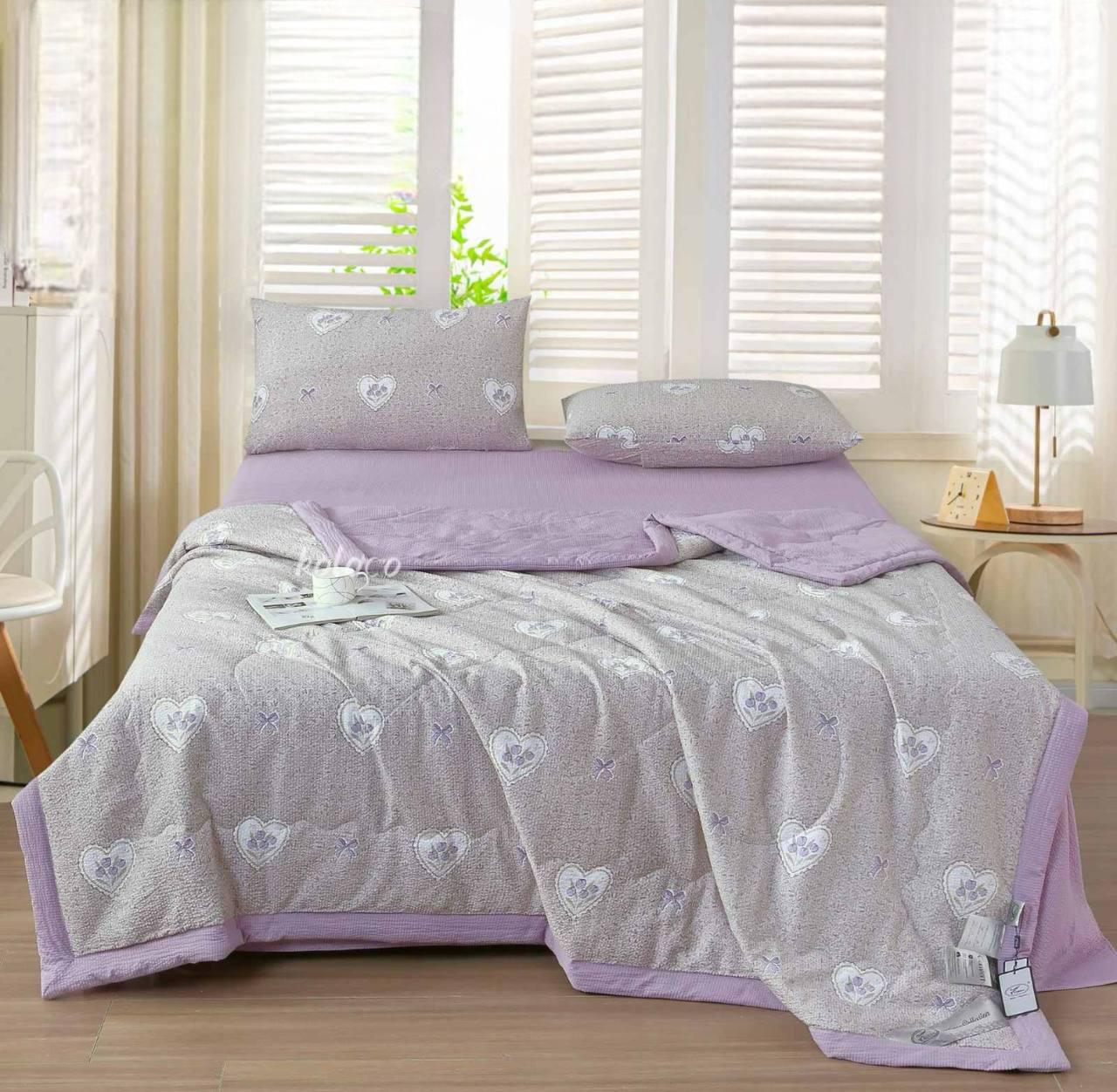 Постільна білизна жатка з літньою ковдрою 200*230 см, фото 1