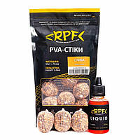 Готові ПВА-стики RPF "Classic" (10шт. х 20г) + Ліквід 50мл - Слива