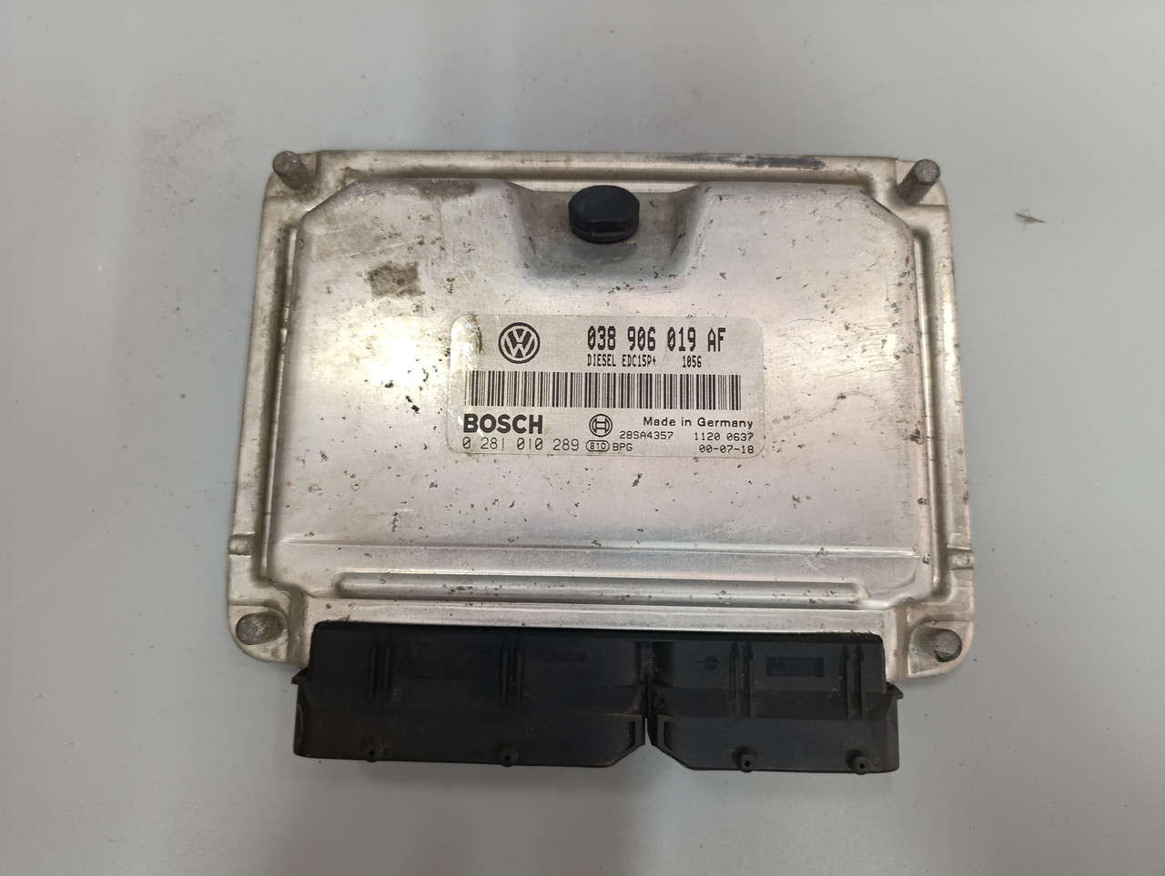 Skoda Fabia 1.9 TDI Блок керування двигуном 038906019AF