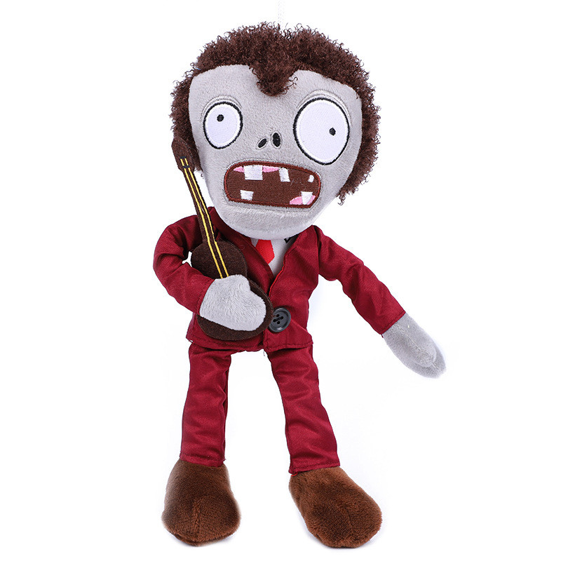 Іграшка Disco Zombie (Musician Zombie) м'яка іграшка з рослини проти Зомбі для дітей (l_14072)