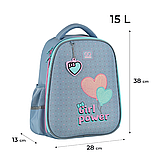 Рюкзак шкільний напівкаркасний GoPack Education Girl Power GO25-165M-1, фото 2
