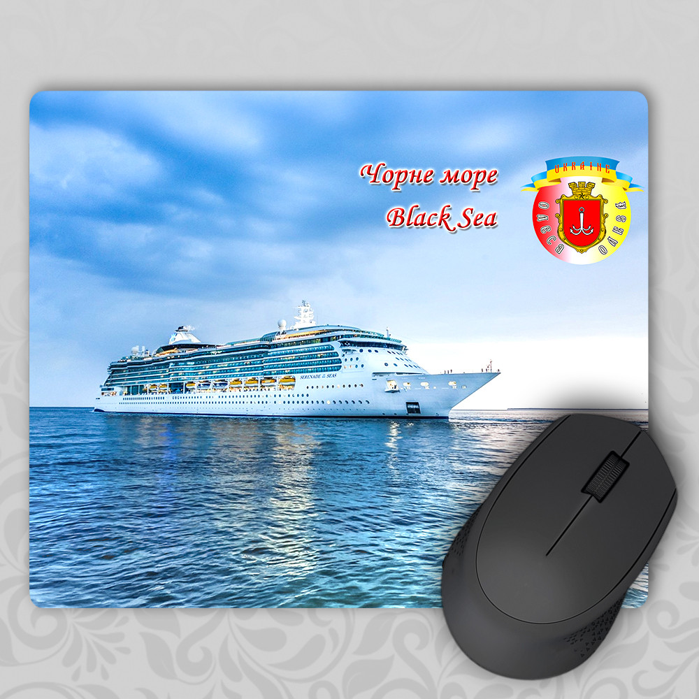 Килимок для миші 195х235 мм Одеса Лайнери, фото 1