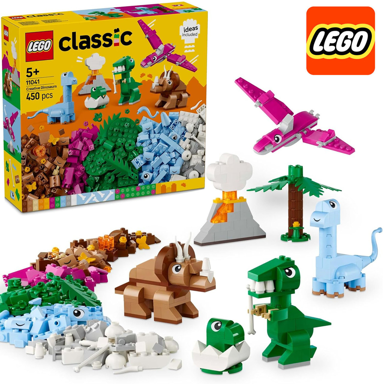 Конструктор Лего Класік Творчі динозаври Lego Classic 10411