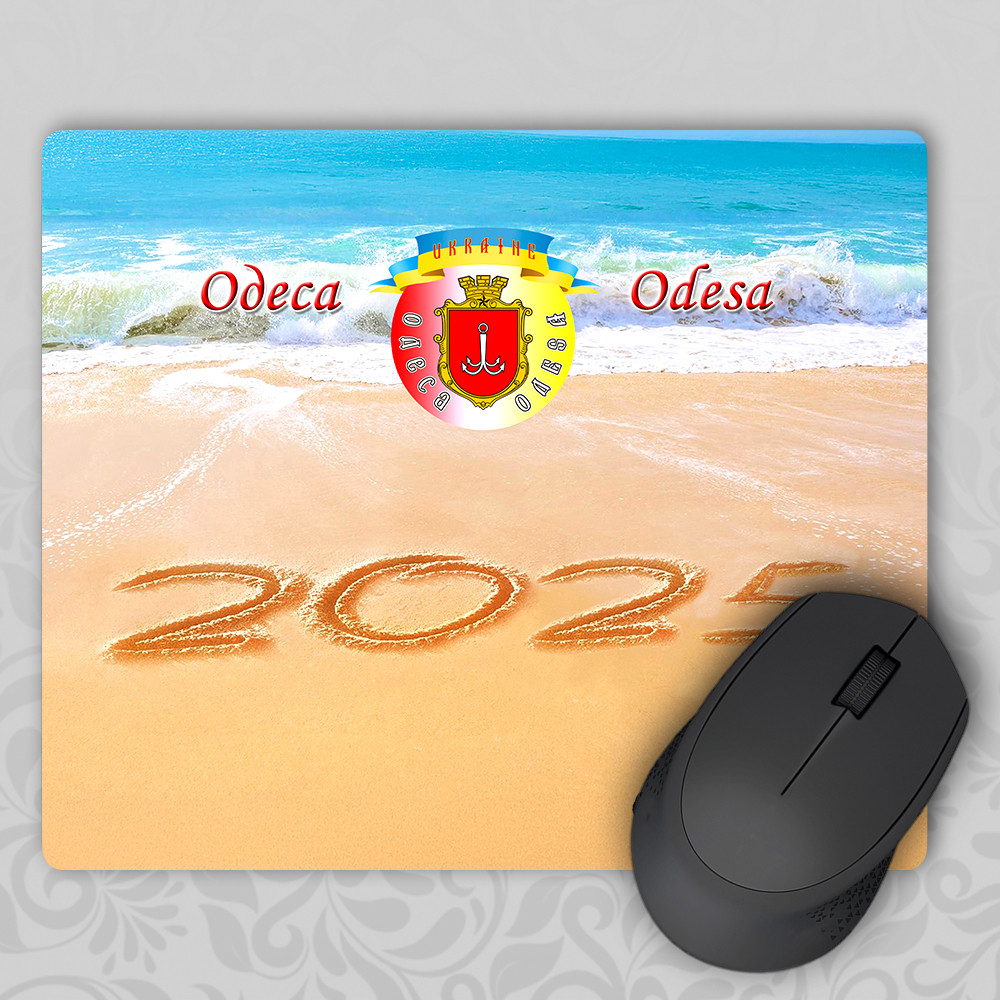 Килимок для миші 195х235 мм Одеса Море, фото 1