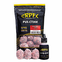 Готові ПВА-стики RPF "Classic" (10шт. х 20г) + Ліквід 50мл - Кальмар+Чилі