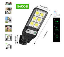 Настінний світильник, ліхтар на сонячній батареї,  датчик руху, пульт ДК. LED "Solar Tower Classic".