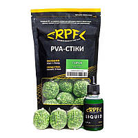 Готові ПВА-стики RPF "Classic" (10шт. х 20г) + Ліквід 50мл - Горох