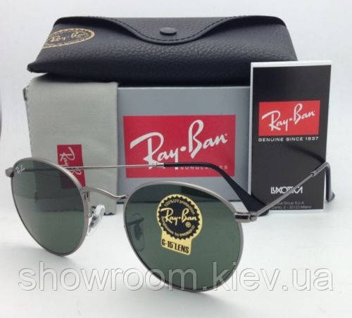 Чоловічі круглі окуляри Ray Ban Round 3447 029 LUX