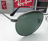 Чоловічі круглі окуляри Ray Ban Round 3447 029 LUX, фото 6