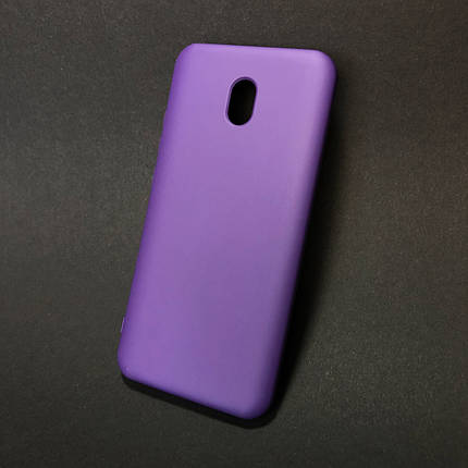 Чехол Xiaomi Redmi 8A Silicone Soft Silky No16 Violet (4you), фото 1
