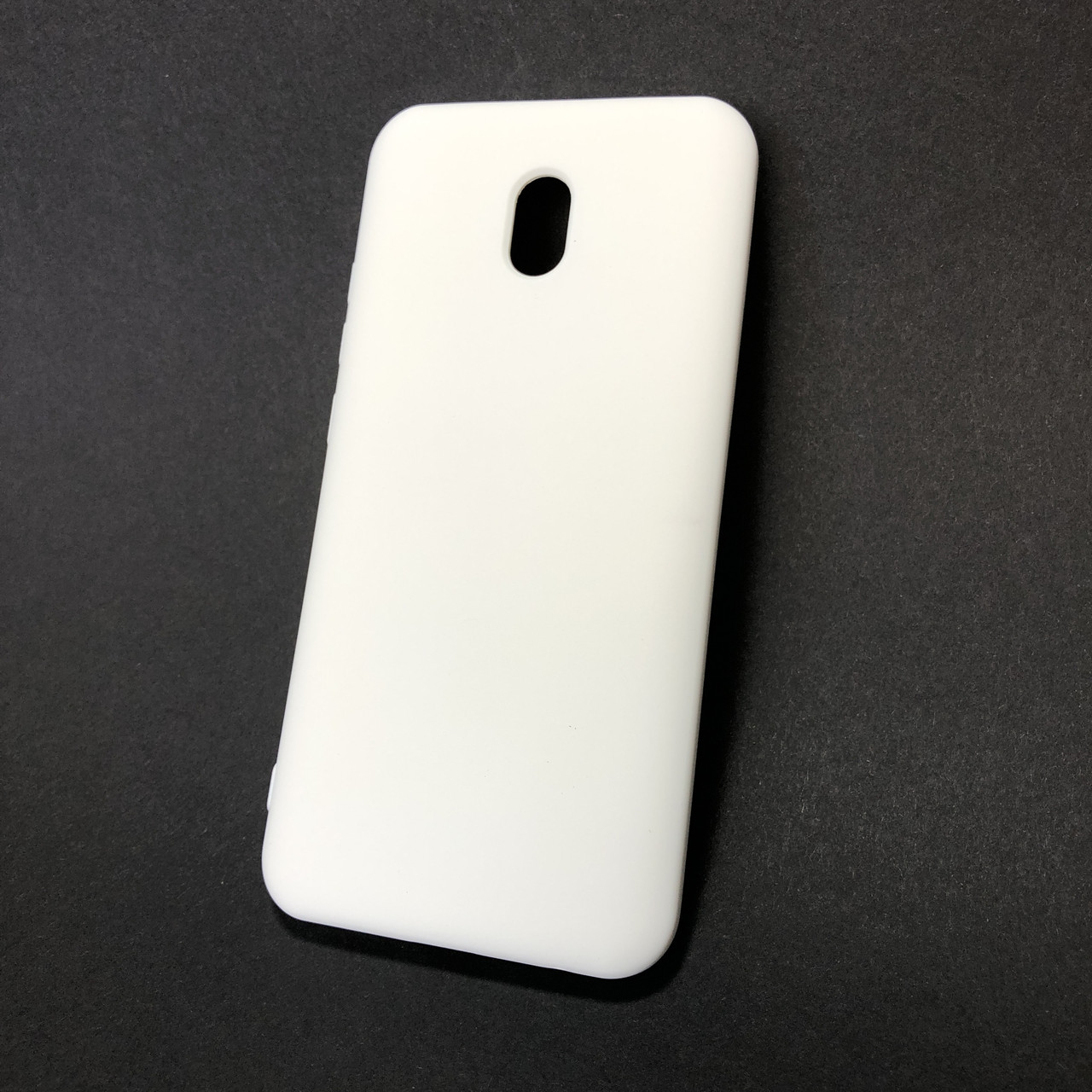 Чехол Xiaomi Redmi 8A Silicone Soft Silky №32 White (4you)