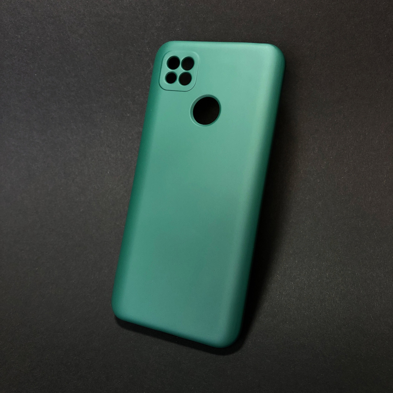 Чехол Xiaomi Redmi 9C / Redmi 10A Silicone Soft Silky №28 Dark Green (4you)