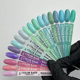 Демонстраційна палітра кольорових баз Color base Дизайнер "Pastel pleasure " Дизайнер