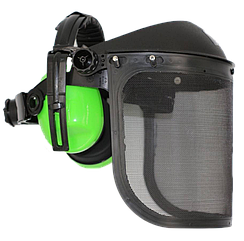 Маска (сітка) із зеленими навушниками "КОСАР" InterActive