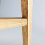 Стілець Sova натуральний / чорний / Admiral 3, фото 8