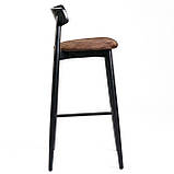 Стілець барний Dan чорний, фото 2