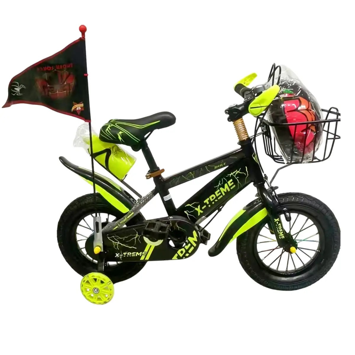 Дитячий велосипед X-Treme SPIDER 25.12-04 чорно-жовтий