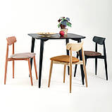 Стіл Dan 80 х 80 чорний, фото 5