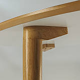 Стіл Dan d-90 натуральний (дуб), фото 4
