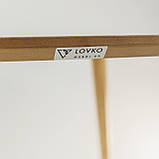 Стіл Dan d-90 натуральний (дуб), фото 5