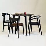 Стіл Dan d-90 натуральний (дуб), фото 7