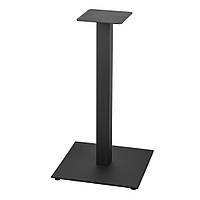 Опора Quadro h-725 400х400 / 6 мм чорна