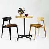 Стіл Leo d-70 чорний, фото 2