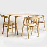 Стіл Dan 120 х 80 натуральний дуб, фото 10