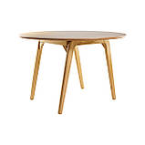 Стіл Floki d-120 натуральний дуб, фото 2