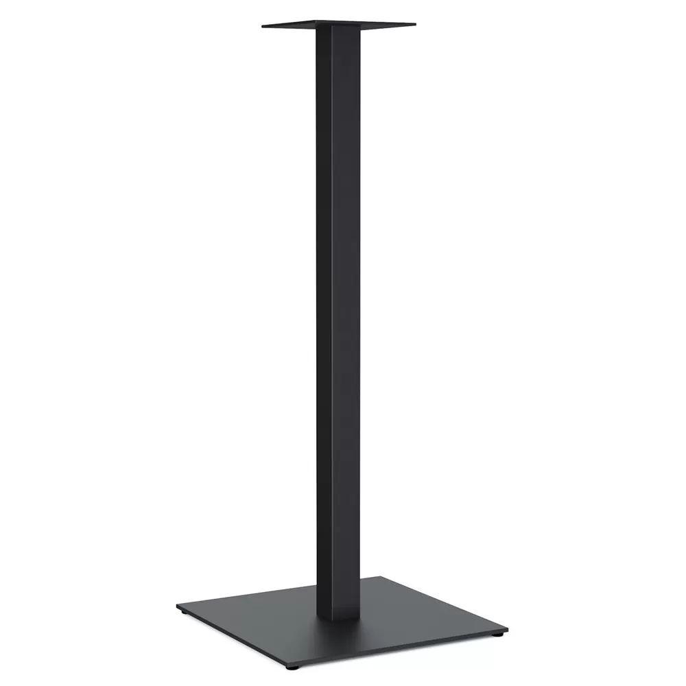 Опора Quadro h-1080 400x400 / 8 мм чорна, фото 1