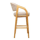 Крісло барне Otis натуральний дуб, фото 3