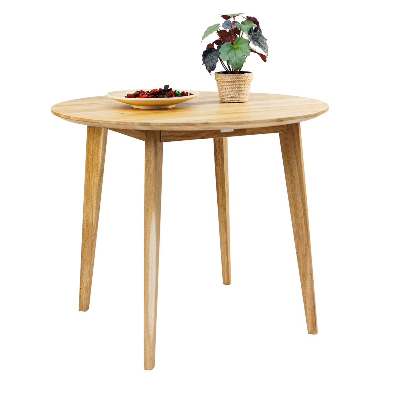 Стіл Otis d-90 натуральний дуб, фото 1