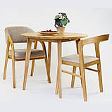 Стіл Otis d-90 натуральний дуб, фото 4