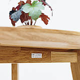 Стіл Otis d-90 натуральний дуб, фото 5