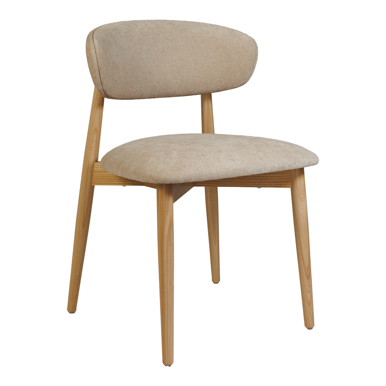 Стілець Panda натуральний ясен / Magenta 13, фото 1