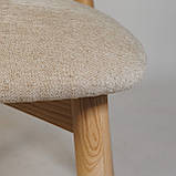 Стілець Panda натуральний ясен / Magenta 13, фото 6