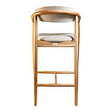 Стілець напівбарний Mamont Soft натуральний ясен / Magenta 13, фото 2