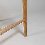 Стілець напівбарний Mamont Soft натуральний ясен / Magenta 13, фото 8