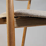 Стілець напівбарний Mamont Soft натуральний ясен / Magenta 13, фото 9