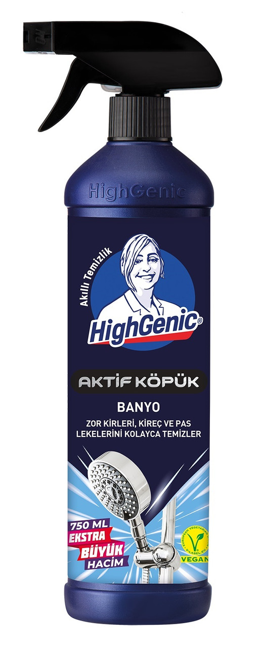 Чистяча пiна для ванни HighGenic 750мл, фото 1