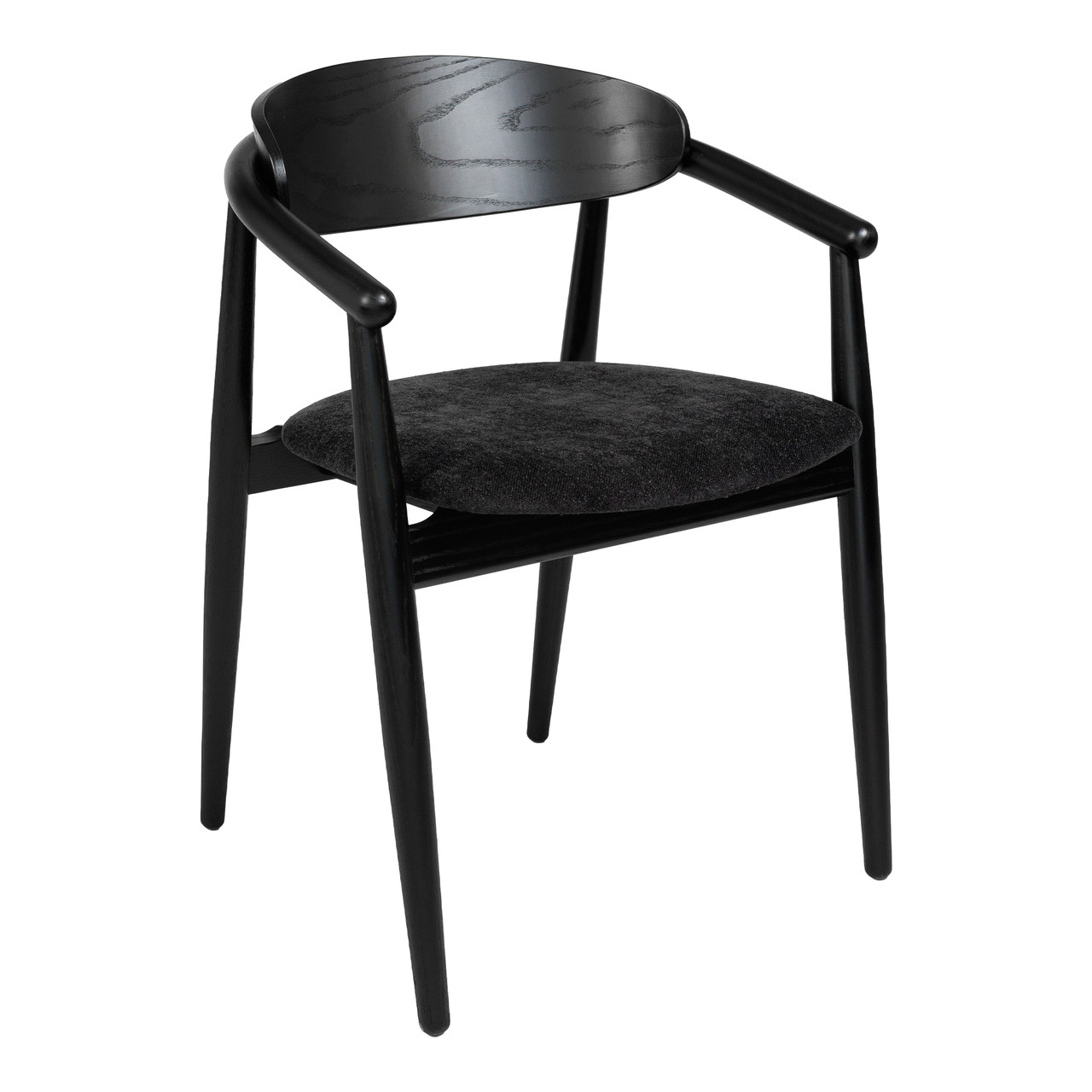 Стілець Mamont semi-soft чорний / Magenta 15, фото 1