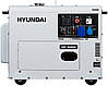 Генератор дизельний Hyundai DHY 8500SE, фото 6