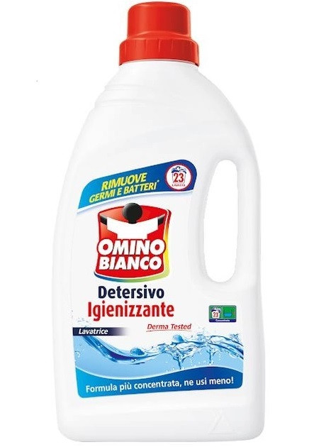 Гель для прання Omino Bianco Detersivo Igienizzante Антибактеріальний 1.15 л 23 прання