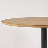 Стіл Spring в шпоні натуральний дуб d-80, фото 5