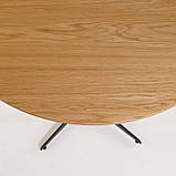 Стіл Spring в шпоні натуральний дуб d-80, фото 7