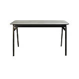 Стіл Floki 140 х 80 чорний, фото 2