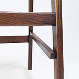 Стілець напівбарний Floki New темний горіх, фото 7